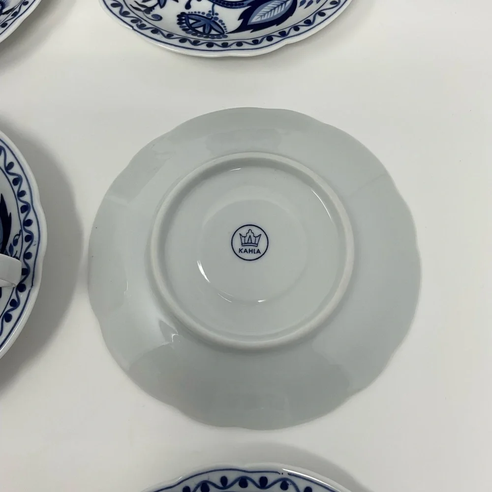 Rosella Onion Pattern set‎ of 6 cups and saucers